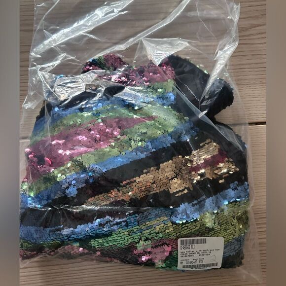 Revolve Ronny Kobo Jo Gold Multicolor Sequin halter cocktail mini dress - 12 NWT - Picture 4 of 10